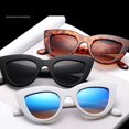 thumbnail image 3 of fastboy Women Men Large Frame Sunglasses Leopard Solid Frame Girls Male Summer Beach Eyewear Eyeglasses, 3 of 9