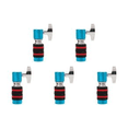 thumbnail image 1 of Embrague platillos Jazz Drum Hi-Hat Almohadilla fieltro suave Separador estante () Azul, 1 of 5