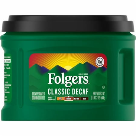 Folgers Decaf Classic Medium Roast Ground Coffee