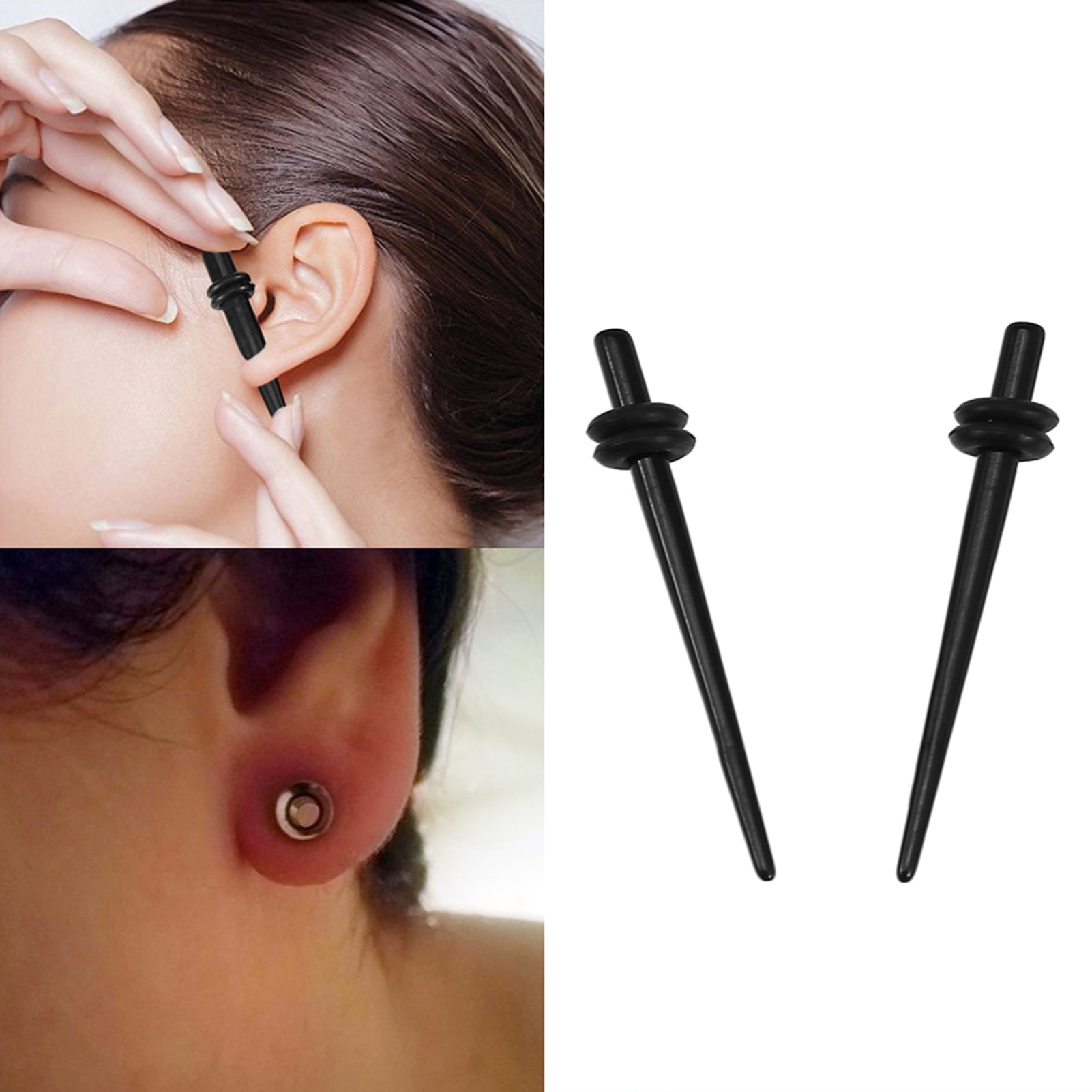 Ear Stretching Kit, Ear Taper Kit, Ear Stretching Set 8 Types Acrylic