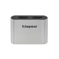 thumbnail image 2 of Kingston MobileLite Plus microSD Reader USB 3.2 Gen 1 Workflow Dual-Slot microSDHC/SDXC UHS-II WFS-SDC, 2 of 6