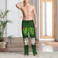thumbnail image 2 of Honiee Merry Christmas for men - a sleek fusion of Straight Pajama Pants, versatile Lounge Pants, and cozy Sleepwear, all rolled into one-Medium, 2 of 6