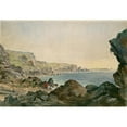 thumbnail image 2 of Robert Charles Dudley 24x18 Black Ornate Framed Double Matted Museum Art Print Titled: Foilhummerum Bay, Valentia, Looking Seawards from the Point at Which the Cable Reaches the Sh, 2 of 5