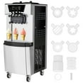 thumbnail image 6 of Missky Commercial Ice Cream Maker Machine with LCD Display & Auto Clean Function, 2200W, Silver & Black, 6 of 8