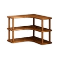 thumbnail image 2 of Leeye Wooden Desktop Shelf, Countertop Mug Holder and Spice Rack, Small Tiered Storage Stand for Kitchen Bathroom Office, 2 of 5