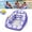 Purple, variant on 3-in-1 Inflatable Pool Lounge Chair,U-Shaped Water Inflatable Floating with Cup Holder Heavy Duty Blow Up Pool Accessories Floats Adult Comfortable Beach Chairs for Parties Lake Summer Vacation