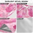 thumbnail image 4 of Kids' Beach Pants Comfortable Swim Trunks Pink Hearts and Roses Pattern Shorts for Pool Vacation and Lounge Wear Medium, 4 of 8