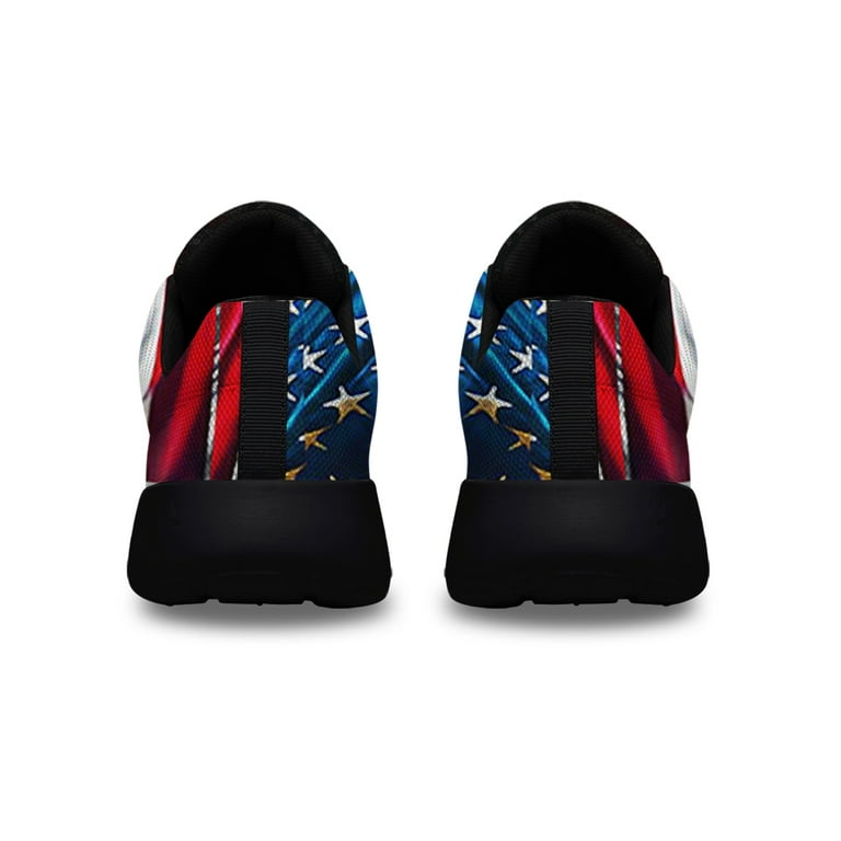 American Flag Custom Roshe Run For Sale Nike Shoes With Usa Flag