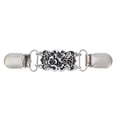 thumbnail image 3 of Scarf Clip Silver Scarves Pin with Rhinestones and long-lasting; not easy Electroplating Alloy Sweater Clips Clasp Holder Jewellery Accessories, 3 of 6