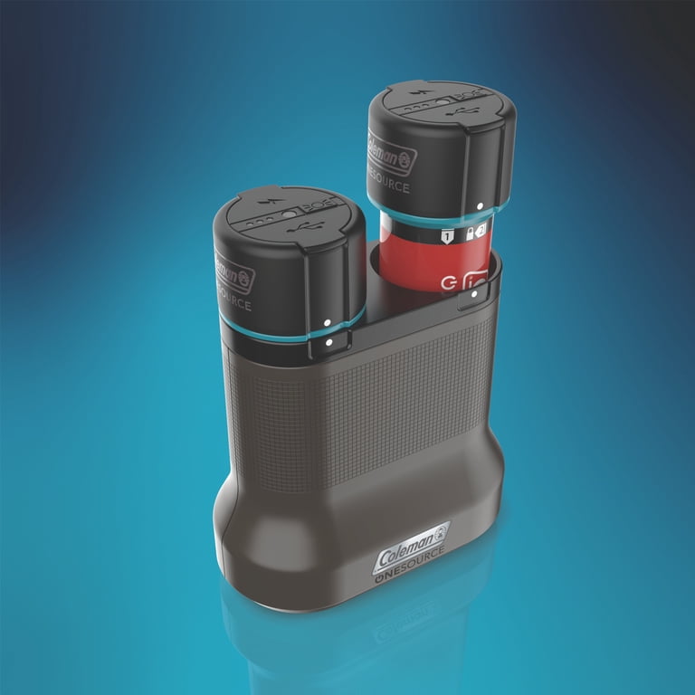 Coleman® OneSource™ Rechargeable Lithium-Ion Battery (Pack of 2) u0026 2-Port  Quick-Charging Station - Walmart.com