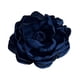 thumbnail image 1 of Broche de satén hecho a mano Fernando Broche de flores Azul profundo 10 cm, 1 of 8