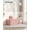 Jelly Pink, variant on 30 Inch Storage Ottoman, Foldable Velvet Bench with Flipping Lid & 660 lb Capacity, 24 Gal Storage for Living Room Bedroom, Jelly Pink