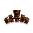 thumbnail image 4 of TELETIES Tortoise Medium Hair Clip, 4 of 5