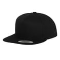 thumbnail image 1 of Flexfit 5 Panel Cotton Twill Snapback Cap, 1 of 6