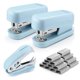 thumbnail image 1 of Juego de minigrapadoras WORKPRO Blue con removedor y 2000 grapas, 1 of 9