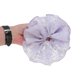 thumbnail image 2 of Ofertas Únicas 1 Pc Scrunchie Moda Malla Impresa Gomas para el Cabello Púrpura, 2 of 5