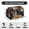 thumbnail image 5 of Kdxio Cat Family for Double Compartment Pen Case Oxford Organizer with Zipper Pockets for Students Artists, 5 of 7