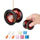 thumbnail image 1 of Metal YOYO de nivel de entrada Una forma novedosa de jugar 1A 3A 5A Yo-yo Play y más de 2 métodos de juego sin cables (marrón) Xiong chao 7463758290704, 1 of 1
