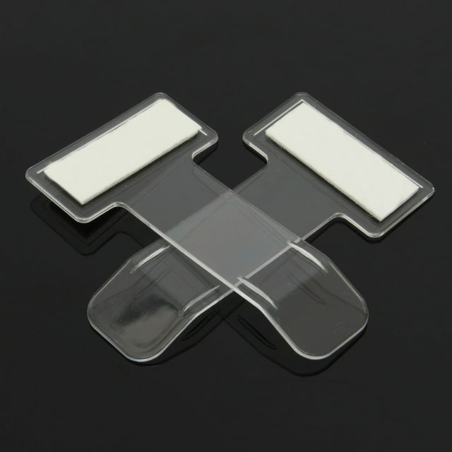 Clip de Fixation pour Billets de Pare-Brise, Support de Billets de Stationnement Transparent