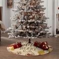 thumbnail image 4 of Sikiie Thanksgiving With A Grateful Heart Nativity Christmas Tree Skirt, Jesus Christian Winter Holiday Tree Mat Decoration(30-48IN)48", 4 of 6