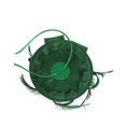 thumbnail image 2 of Sonducket Tocados de plumas nupciales para mujer, sombreros de cóctel, tocados, diademas Ropa, zapatos y accesorios Miscelánea Verde, 2 of 6