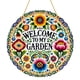 thumbnail image 2 of Letrero Colgante con Círculos Temáticos "Bienvenido a Mi Jardín", 2 of 7