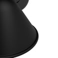 thumbnail image 4 of Hunter - Cassius 1-light Matte Black, Outdoor, Dimmable, Modern Style, Cone Shaped Sconce, for Bedrooms, Kitchens, Dining, Living Rooms - 46011, 4 of 9