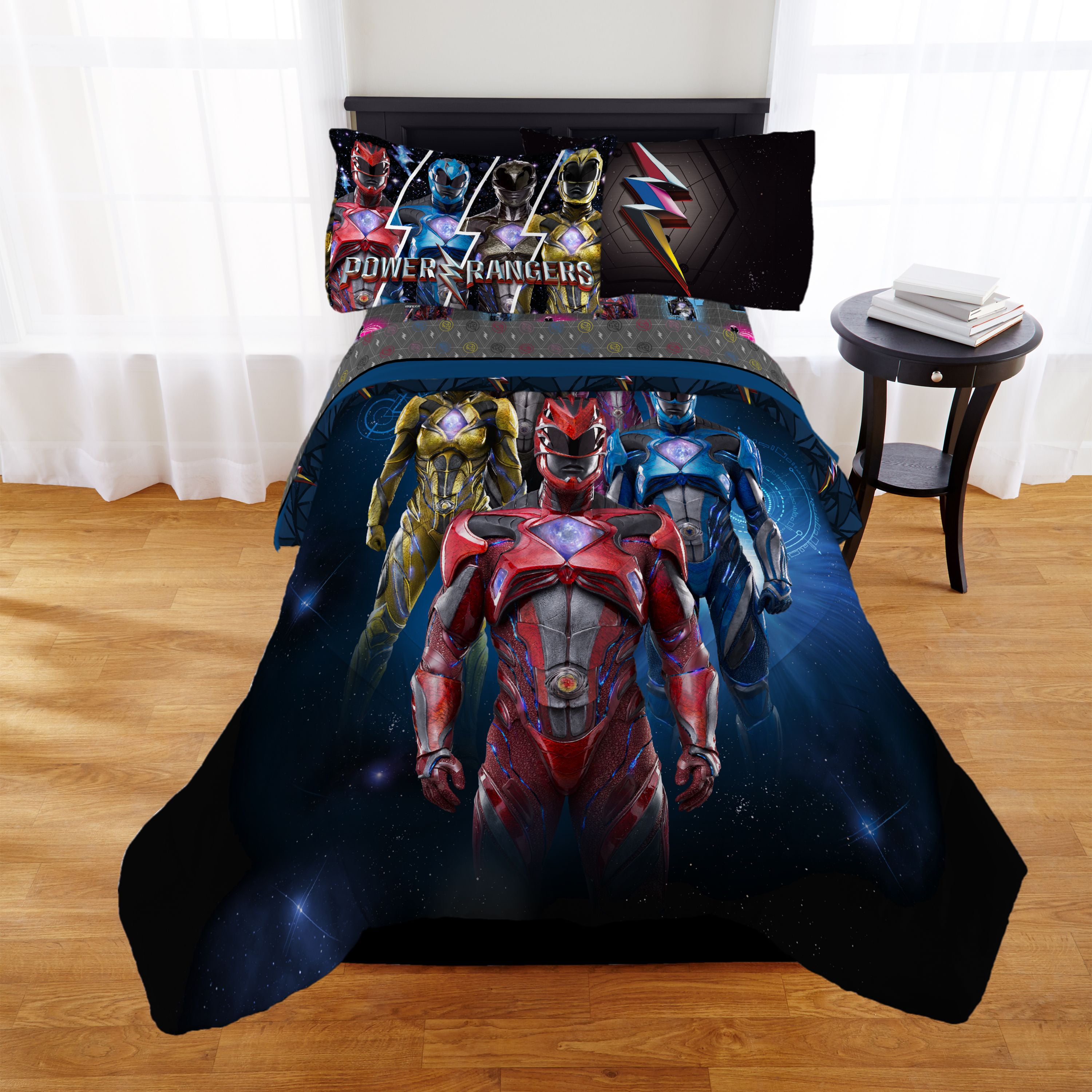 Rangers Ninja Steel Comforter Twin, Power Ranger Twin Bed In A Bag