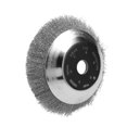 thumbnail image 4 of Amdohai Têtes de Rechange pour Tondeuse à Gazon Accessoires de Tondeuse en Fil d'Acier Type Bol Roue de Désherbage et de Désherbage pour Élimination de la Rouille Désherbage 150 mm, 4 of 8