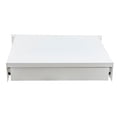 thumbnail image 3 of NavePoint 2U Rack Drawer for 19 Inch Server Racks and Cabinets, 13.7 Inches Deep Rack Mount Drawer with Lock, White, 3 of 4
