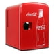 thumbnail image 1 of Coca-Cola Mini Refrigerador Rojo Clásico 4L 12V DC 110V AC Refrigerador Portátil, 1 of 5