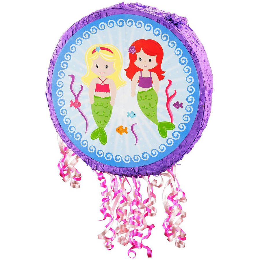 Mermaids PullString Pinata