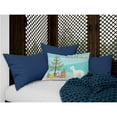 thumbnail image 3 of Carolines Treasures CK3520PW1216 Bedlington Terrier Christmas Tree Canvas Fabric Decorative Pillow, 12H x16W, multicolor, 3 of 4