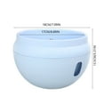 thumbnail image 3 of Hanging Rattan Small Size Hanging Basket Planter Water Barrier Designs No Rotten Rootss For Gardening And Home Decorating, 3 of 6