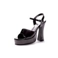 thumbnail image 2 of Platform Lea Black Size 8, 2 of 3