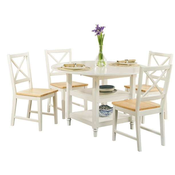 Cottage Virginia 5Piece Dining Set, Multiple Colors