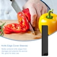 thumbnail image 4 of Uxcell 3Pack 4.7"x1" Knife Edge Guards ABS Knife Cover Sleeves Knife Blade Protector, 4 of 6