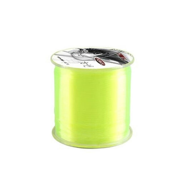 Multi-size 500m Super Strong Nylon Fishing Line Main Line Fly Fishing  Accessory yellow 4.5