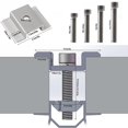thumbnail image 4 of PV Solar Panel Bracket Aluminium Alloy Mounting Medium Clamp Photovoltaic, 4 of 7