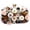 A-black, variant on Leather Purses and Handbags for Women Floral Beaded Clutch Purse for Wedding Clear Crossbody Bag