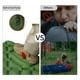 thumbnail image 4 of Almohadas de camping únicas, almohadillas de dormir no unibles, mat de camping con almohada para acampar y hacer senderismo, color verde, 4 of 7