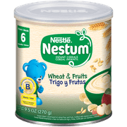 Nestlé Stage 2, Wheat & Fruit Baby Cereal, 9.5 oz Canister