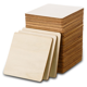 thumbnail image 1 of 80 Pcs Unfinished Wood Pieces 4x4Inch Blank Wood Squares for DIY Crafts, Painting, Engraving, Holiday Decor, Coasters, 1 of 5