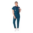 thumbnail image 1 of Pijama Quirurgica Conjunto Antifluidos Corte Slim Cuello Mao, 1 of 8