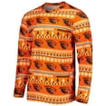 thumbnail image 2 of Men's Concepts Sport Orange Oregon State Beavers Swivel Long Sleeve Top & Pants Sleep Set, 2 of 5