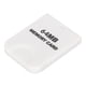 thumbnail image 1 of Tarjeta de memoria para Wii Tarjeta de memoria de juego blanca Plug and Play de alta velocidad para accesorios de consola de juegos 64 MB (1019 bloques), 1 of 10