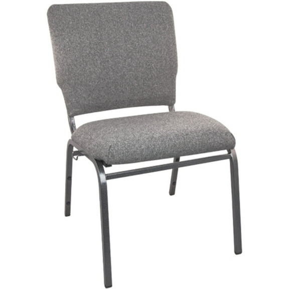Emma Oliver Charcoal Gray Multipurpose Church Chairs - 18.5 in. Wide