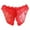 Red, variant on Bigersell Cute Panties Clearance Breathable Underwear Women Thong Panty Style P-596 Nylon Brief Panties Ladies Thong Underwear Briefs Mid Waist Women's Briefs White M