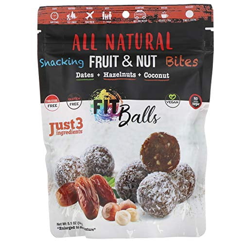Nature's Wild Organic, All Natural, Snacking Fruit & Nut Bites, Fit