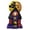 Purple, variant on HAHUT Halloween House Blow Mold Light, Resin Pre-Lit Spooky Mansion with Glowing Witch Moon, Ghost & Black Cat for Halloween Party Tabletop Decor (Red)
